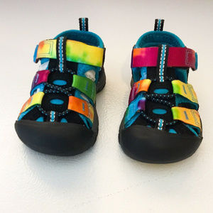 keen rainbow tie dye
